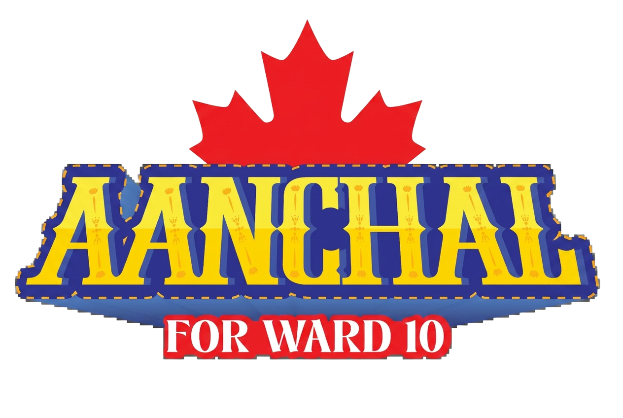 Aanchal Vash for Ward 10 Spadina-Fort York campaign logo